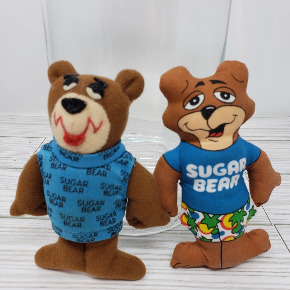 Sugar Bears Cereal Promotional Stuffed Vintage Toys